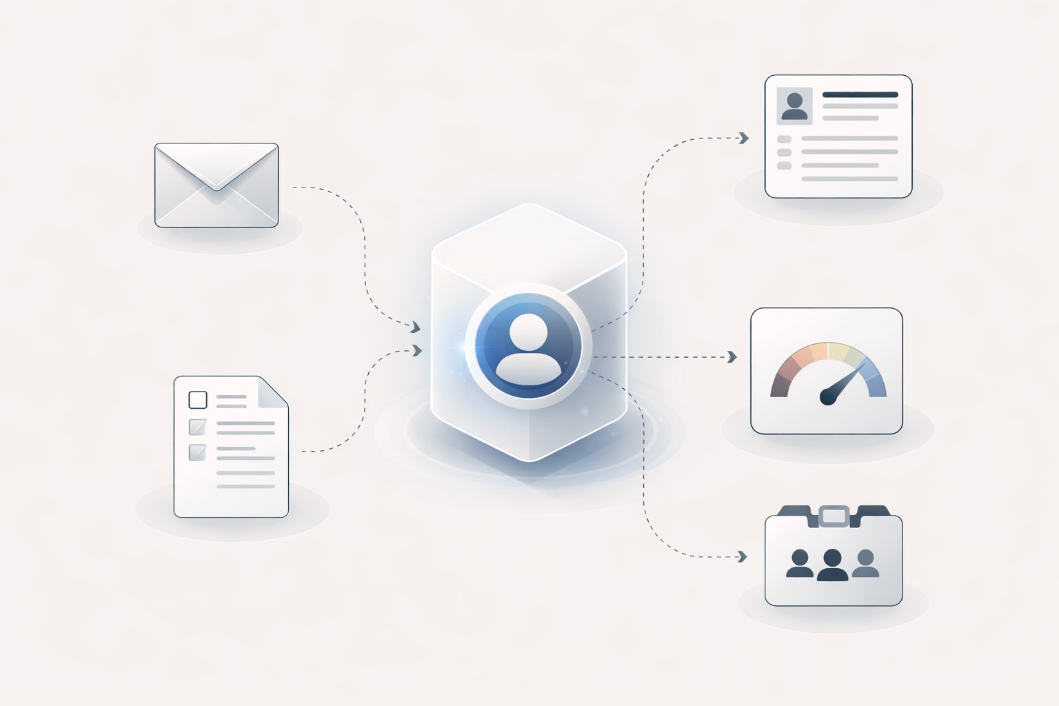schema montrant flux qualification lead entrant par agent ia