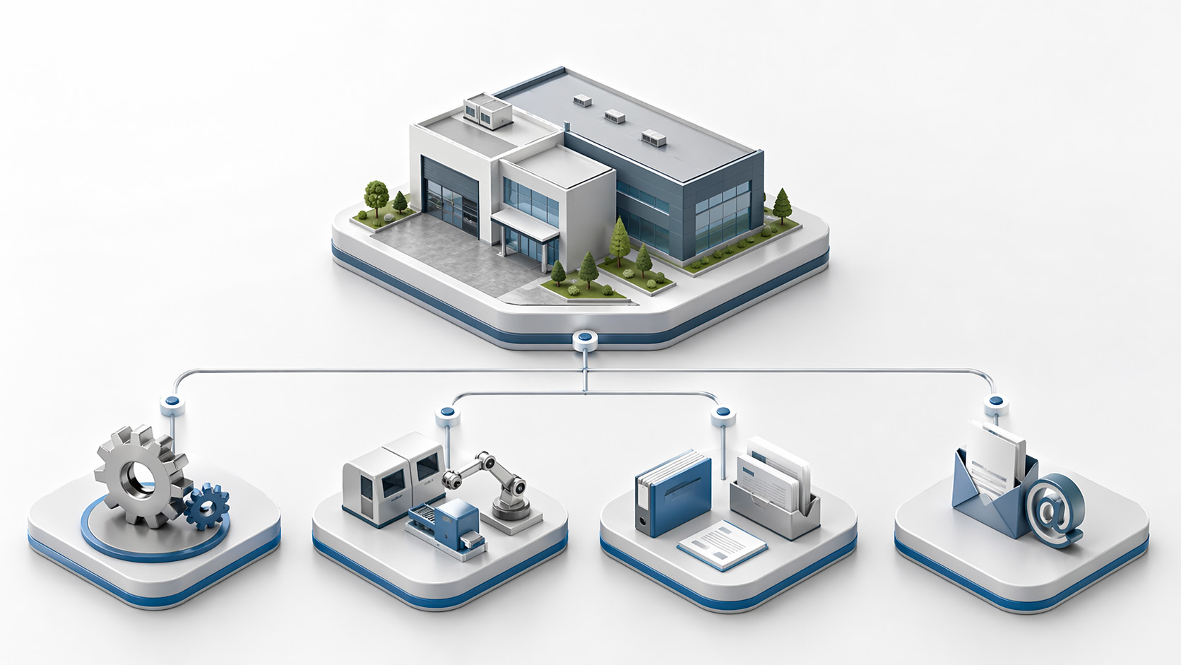 architecture site web industriel